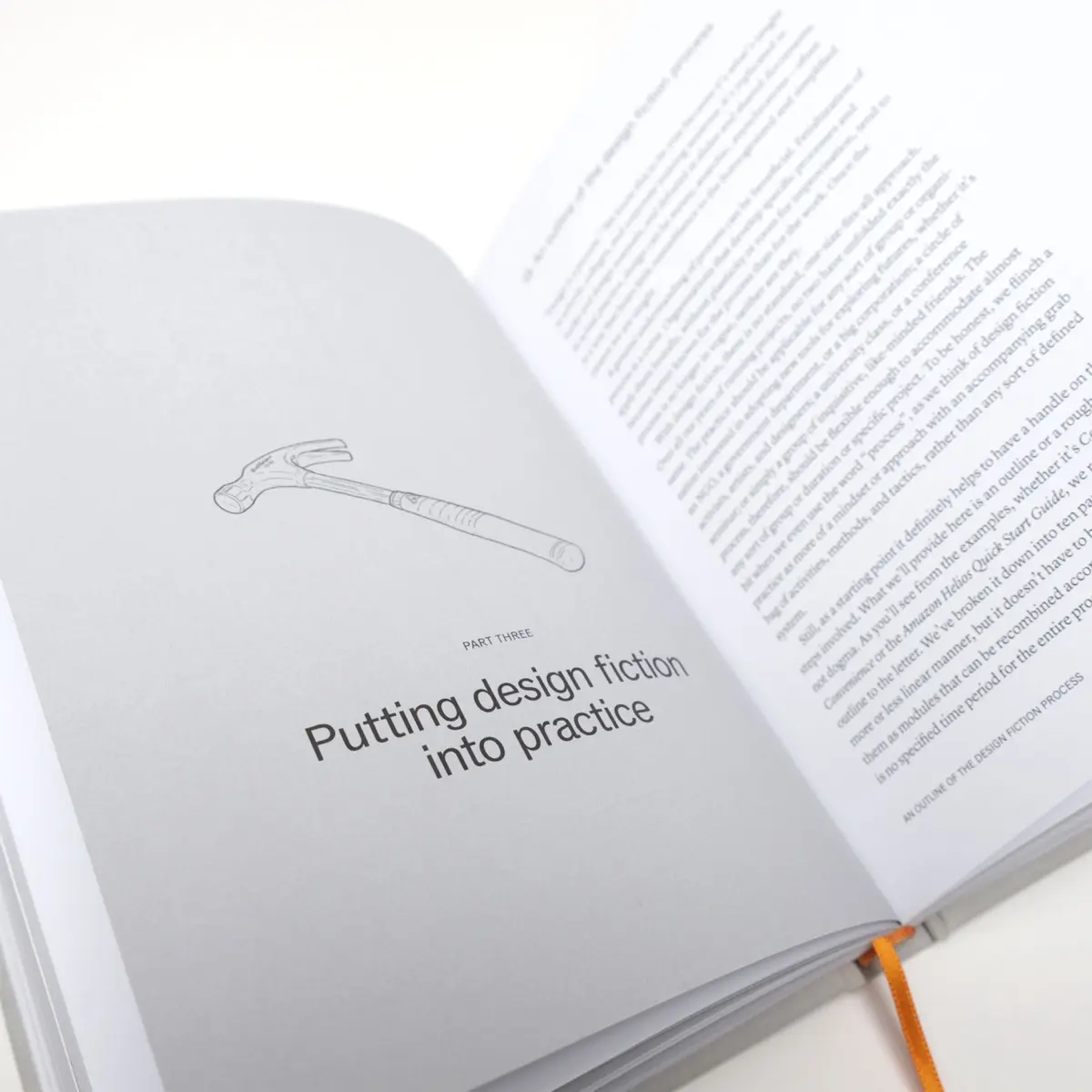 A photo from or of the book The Manual of Design Fiction (Hardcover) by Julian Bleecker